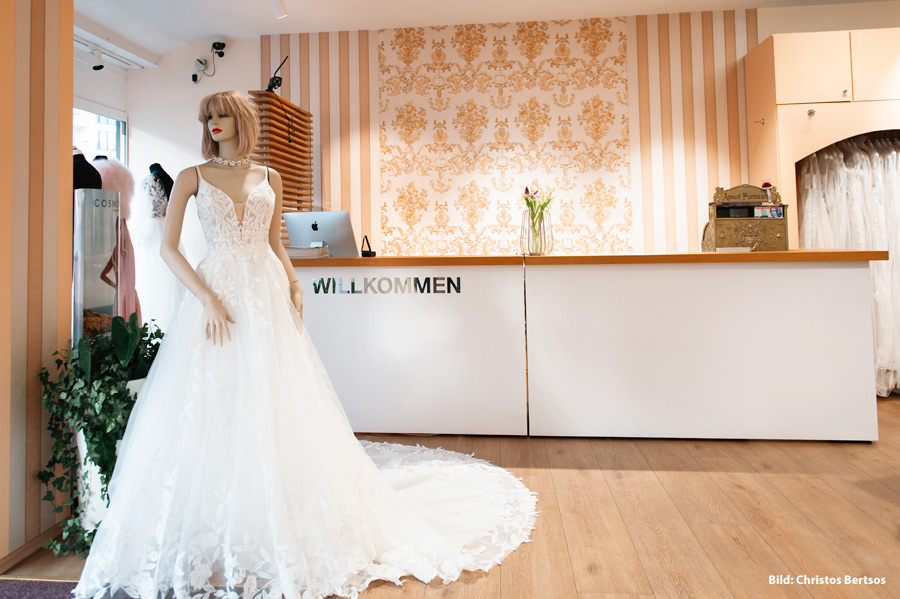 Hochzeitsmoden Eckert: Unser Ladengeschäft in der Bayreuther Straße 16 in 90489 Nürnberg